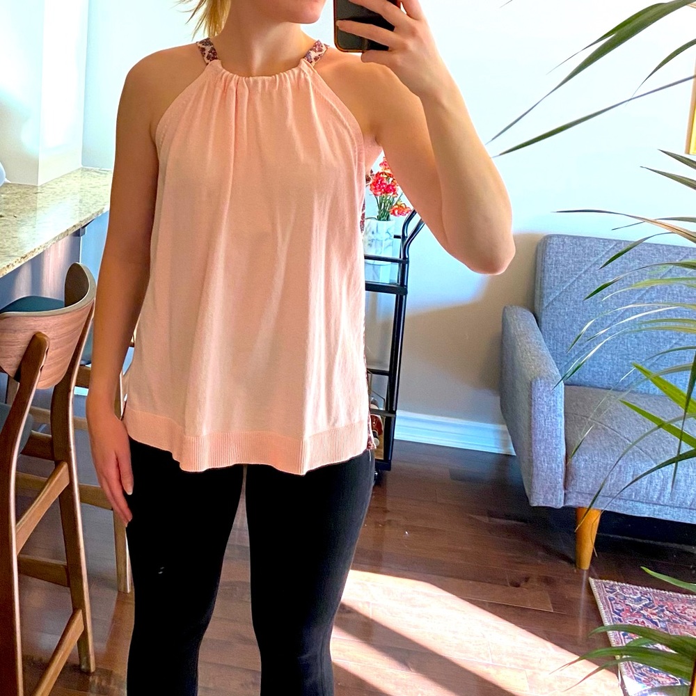 Pink top